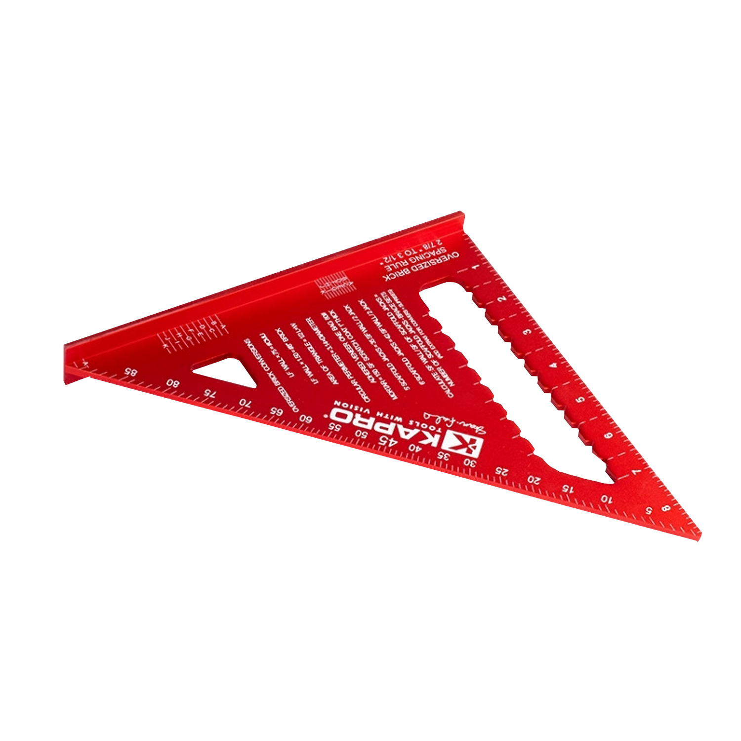 Kapro 447 Anodized Mason's Square - 9