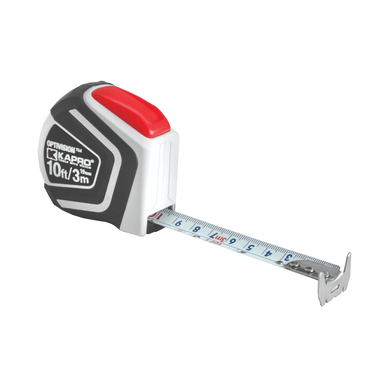 Kapro 510 Optivision™ Imperial/Metric Magnetic&Non-Magnetic Versions Tape Measure