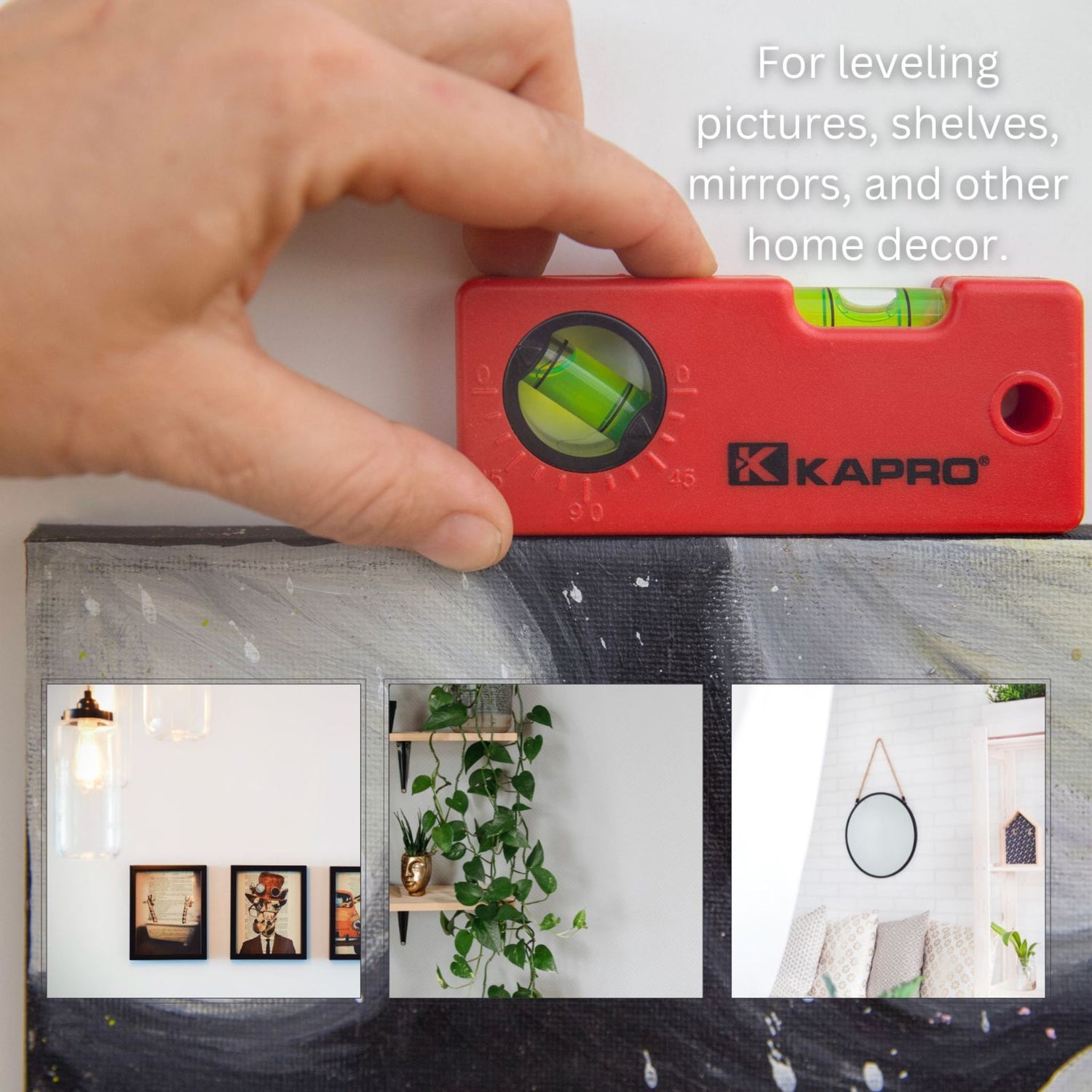 Kapro 245 Mini Level + Angle Finder
