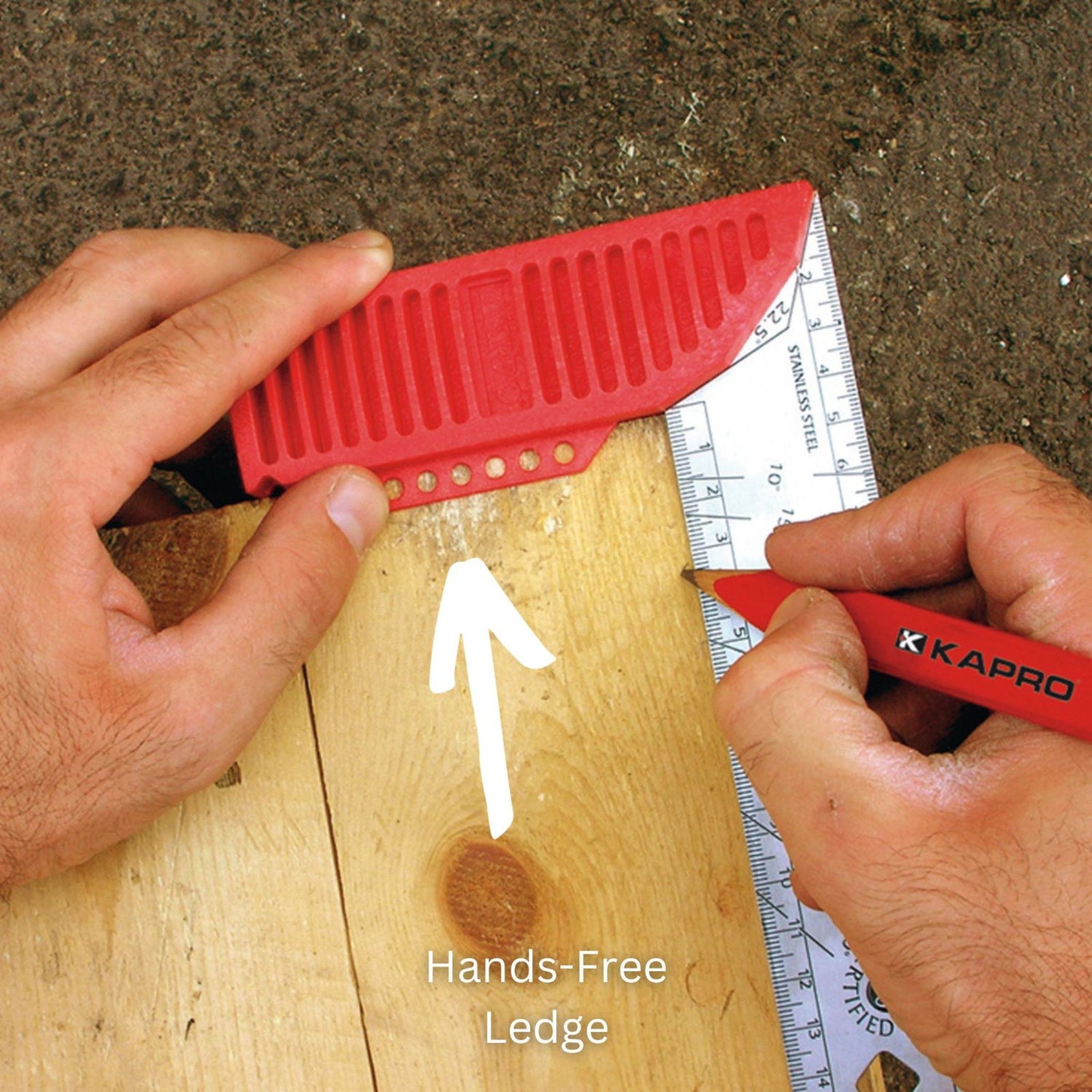 Kapro 309 LEDGEND™ Try & Mitre Square w/Stainless Steel Blade 1/16