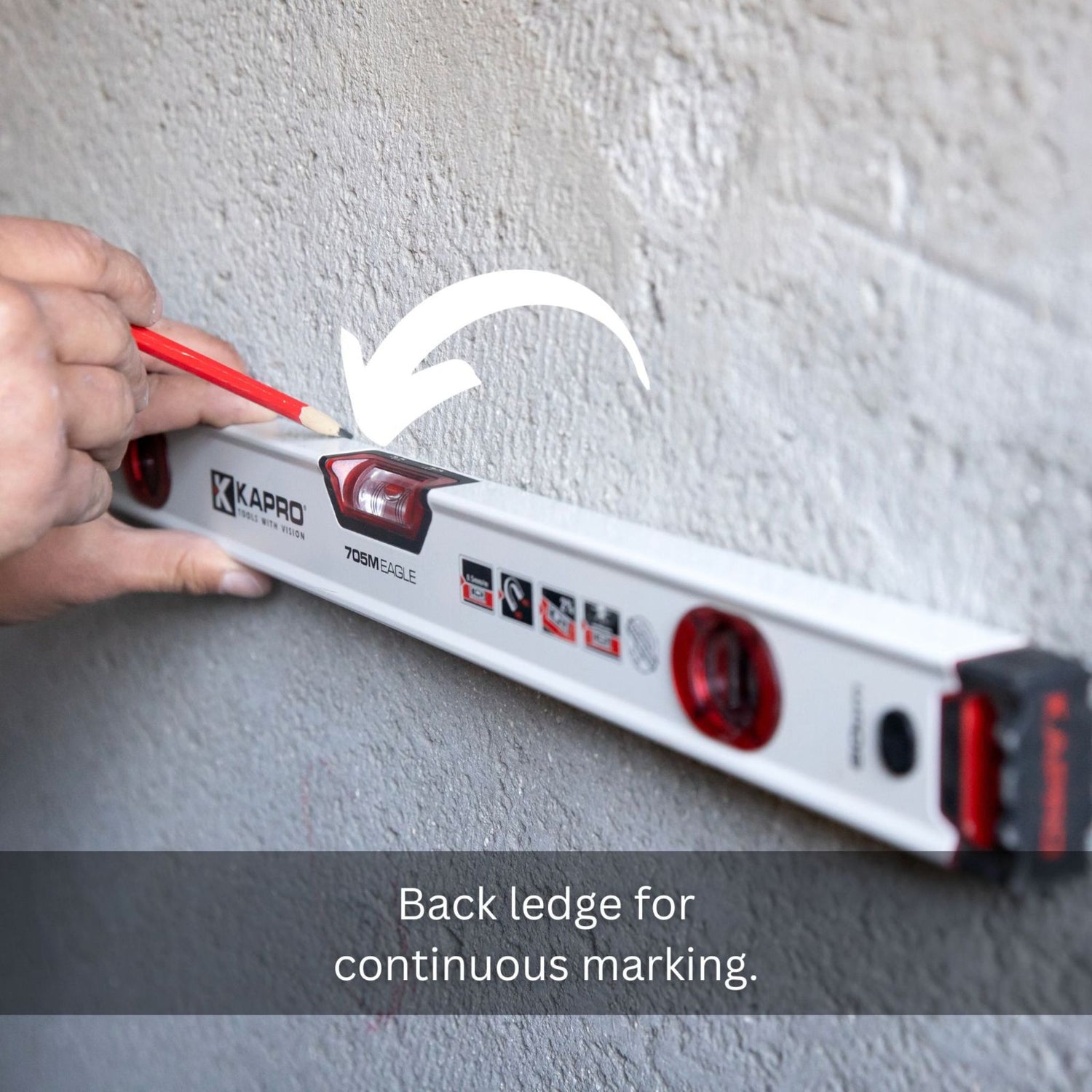 Kapro 705 Eagle™ Box Level + OPTIVISION™ & Plumb Site®