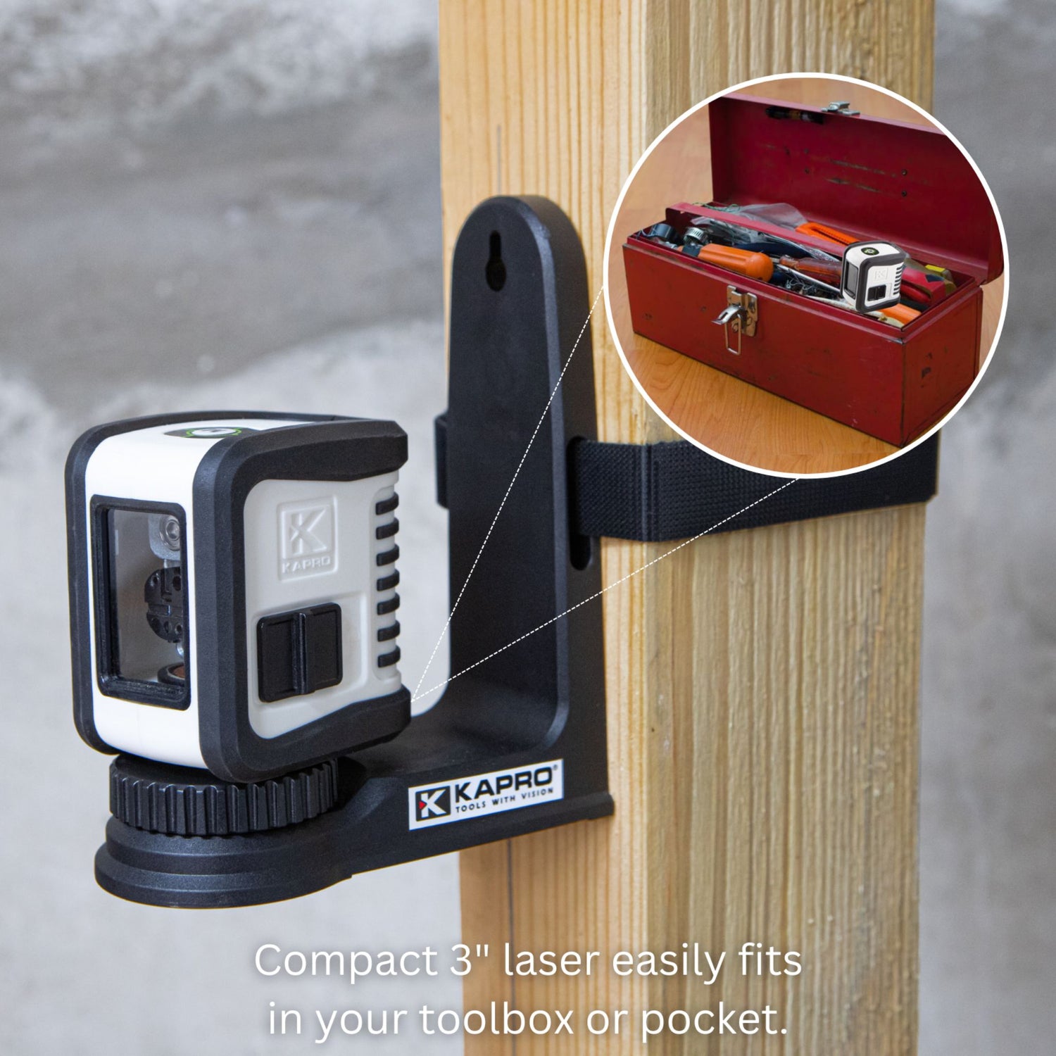 Kapro 842G Set Prolaser® Bambino Green Cross Laser Level