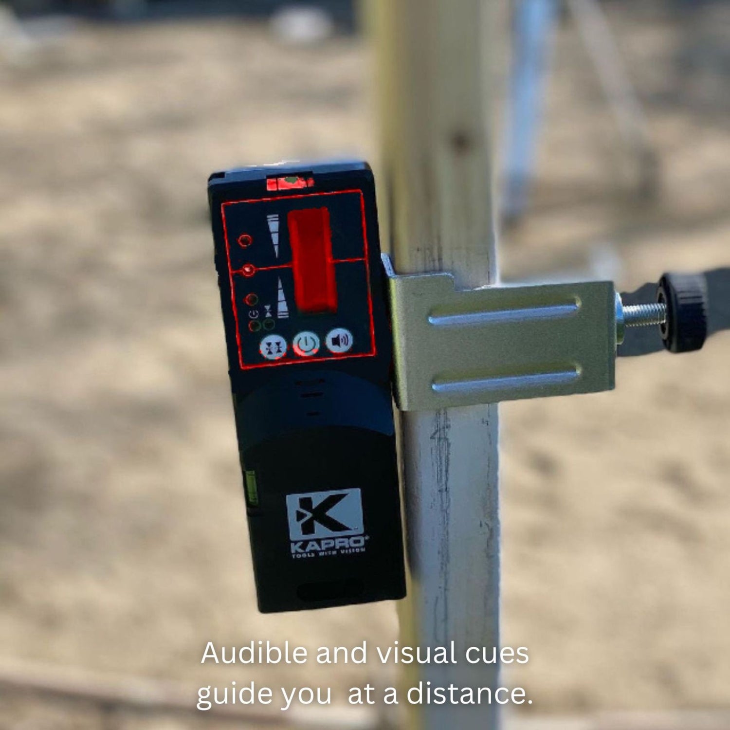 Kapro RED Laser Detector 894 with Clamp