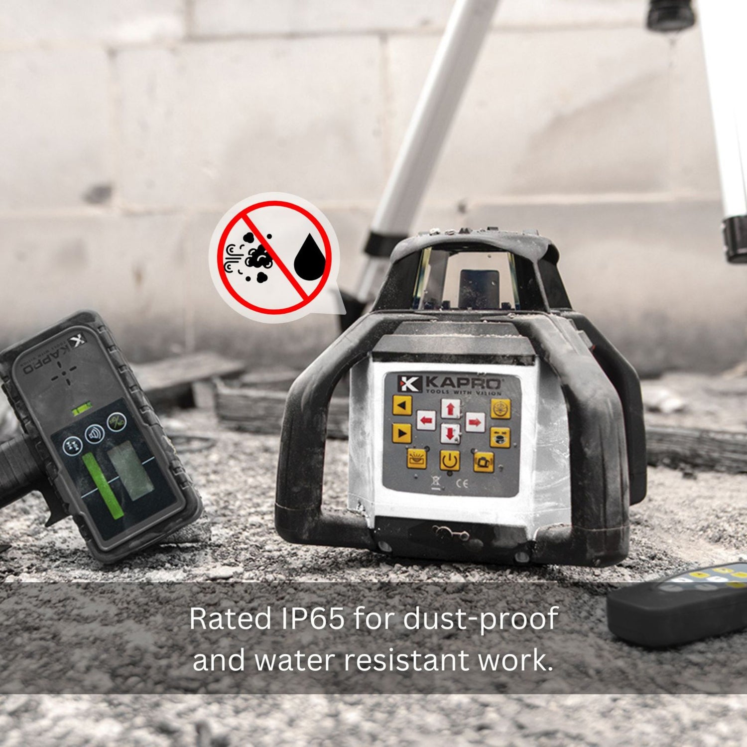 Kapro 8991 GREEN PROLASER® Self Leveling Rotating Laser IP65
