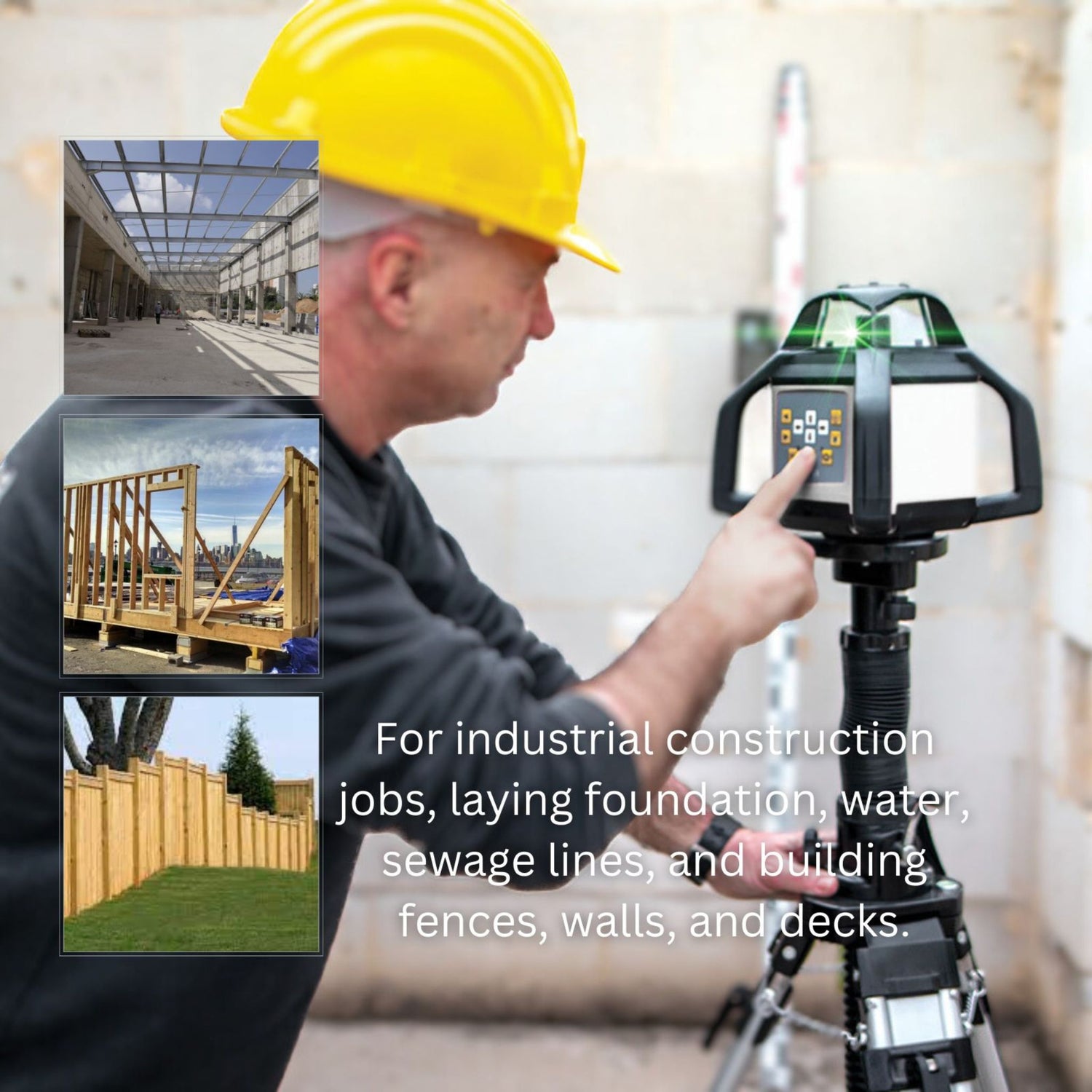 Kapro 8991 GREEN PROLASER® Self Leveling Rotating Laser IP65