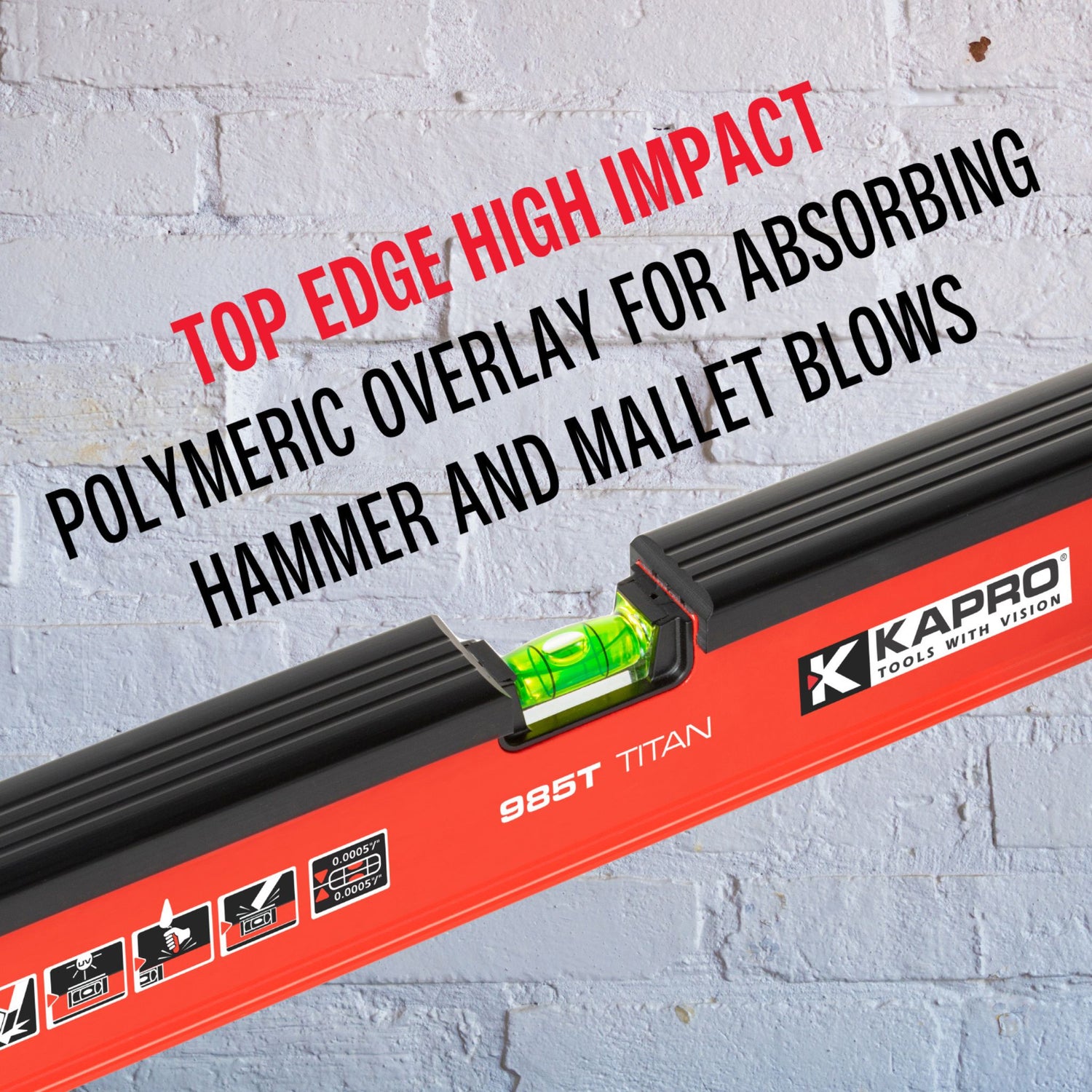 Kapro 985T+724 Masonry Level Set