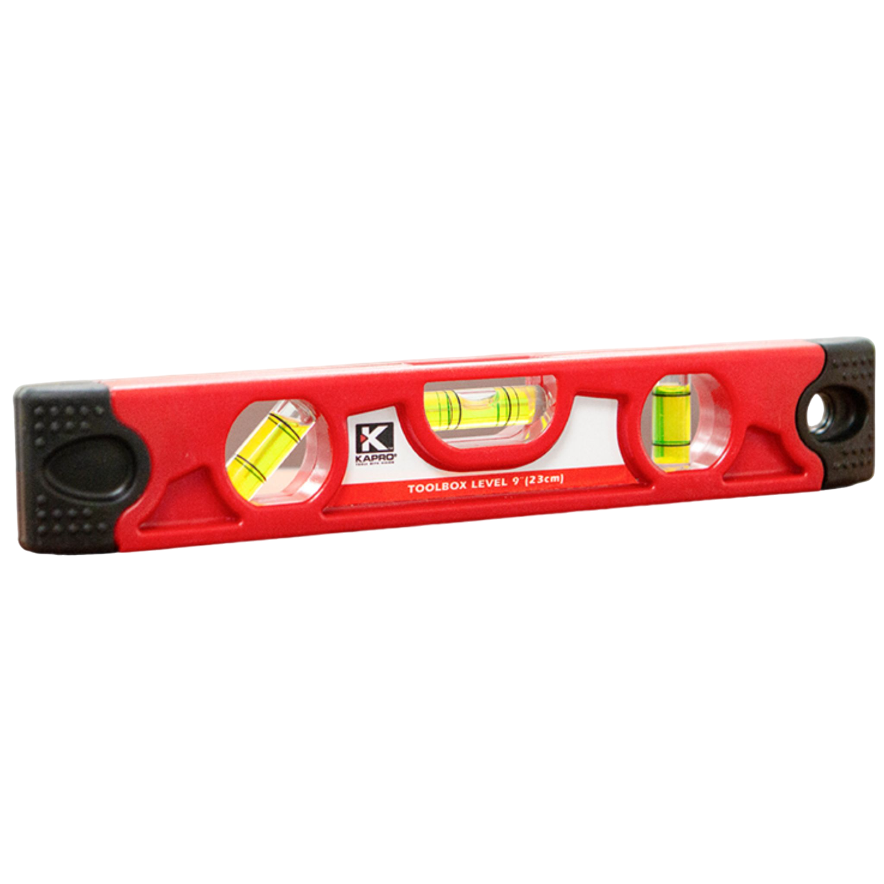 Kapro 227 Torpedo Star Plus - Magnetic Toolbox Level with Rubber End Caps