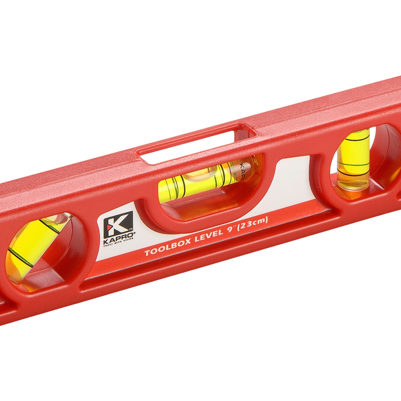 Kapro 227 Torpedo Star Plus - Magnetic Toolbox Level with Rubber End Caps