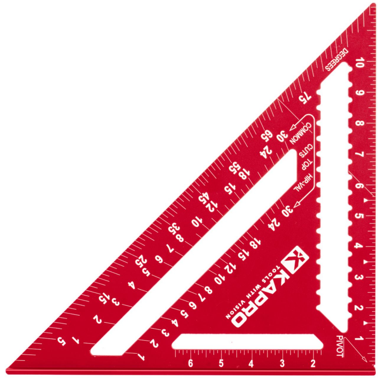 Kapro 446 High Definition Anodized Rafter Square