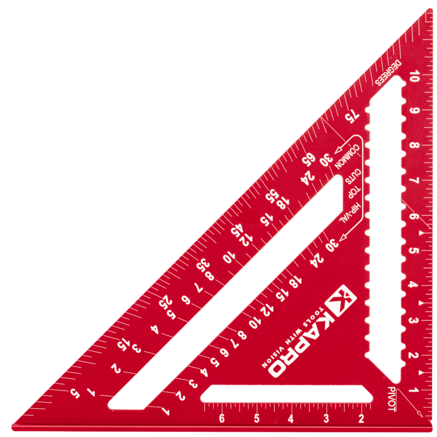 Kapro 446 High Definition Anodized Rafter Square