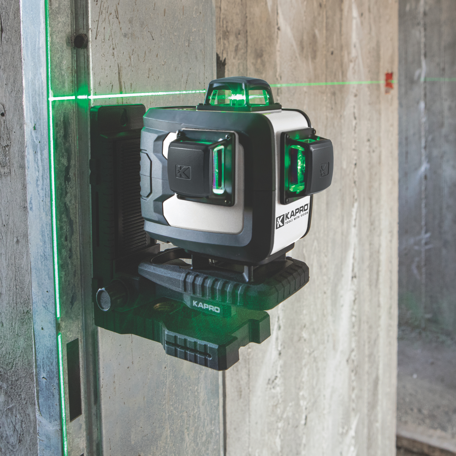 Kapro 884-Green PROLASER® 4D XTRA Line Laser Level