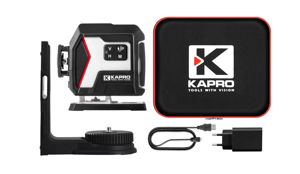 Kapro Nucleo Mini 3D Green Laser - Three 360° Laser Lines – shop-kapro