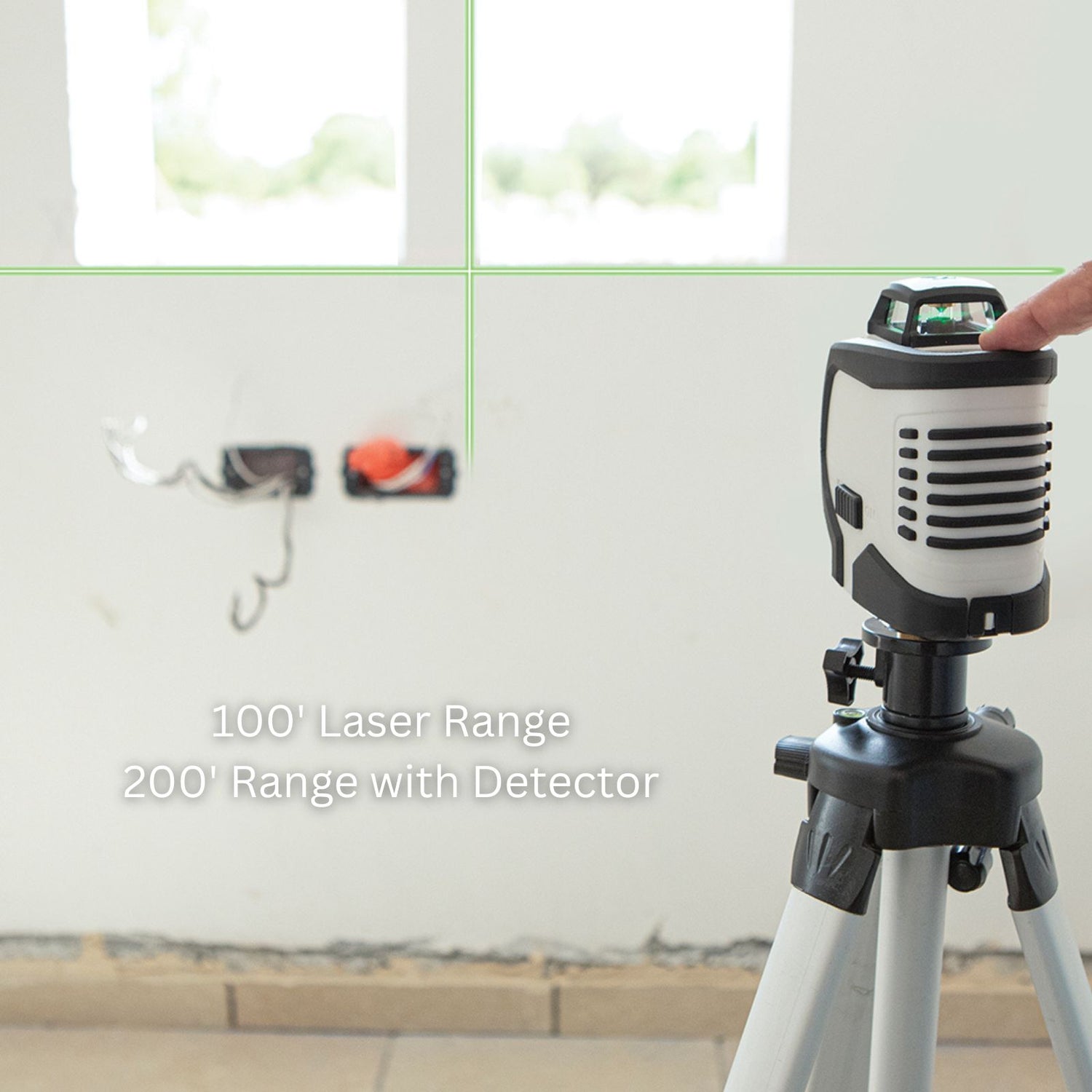 Kapro 962 Multi-Beam Orbital Laser Level - Green + IP65