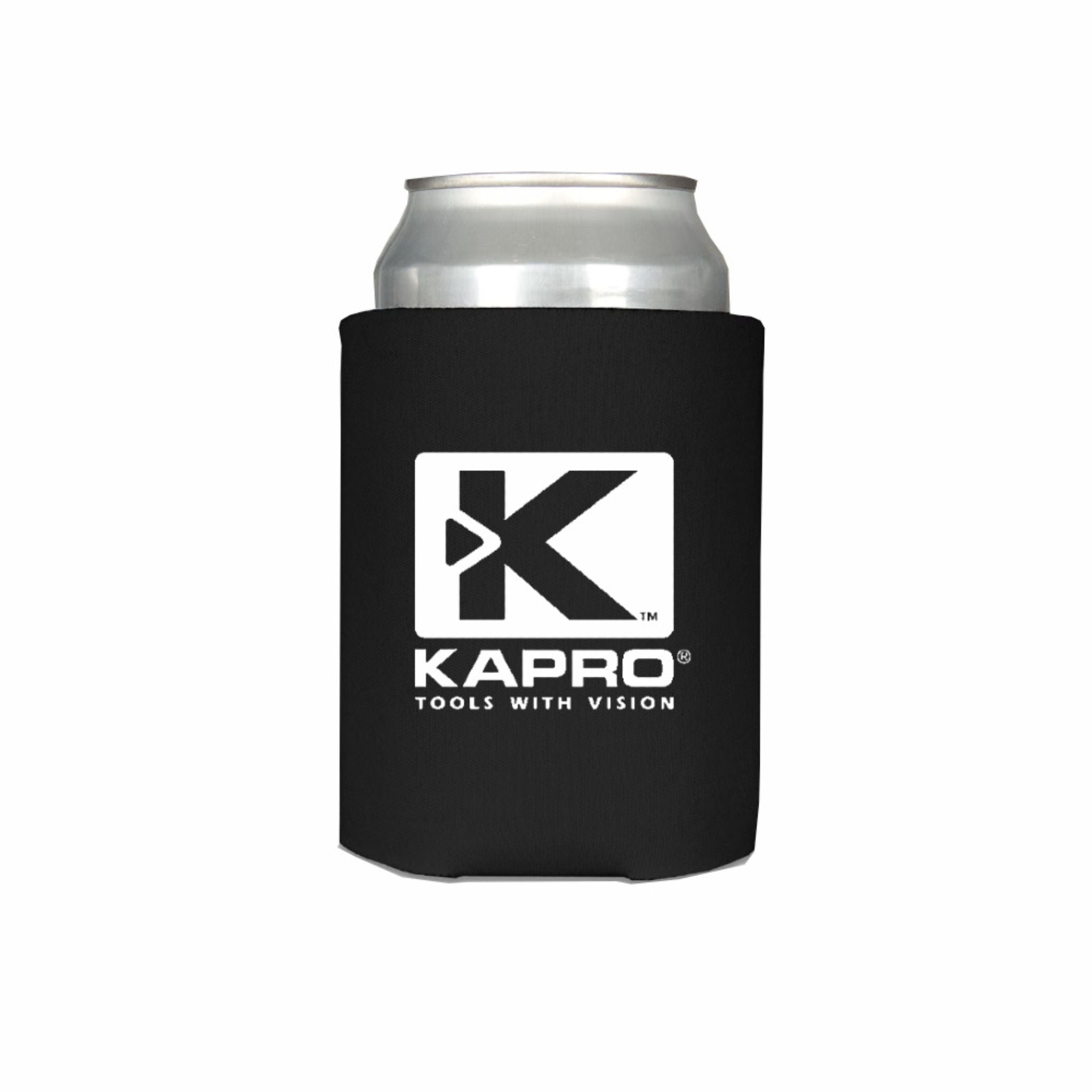 Black Metal 12 ounce koozie