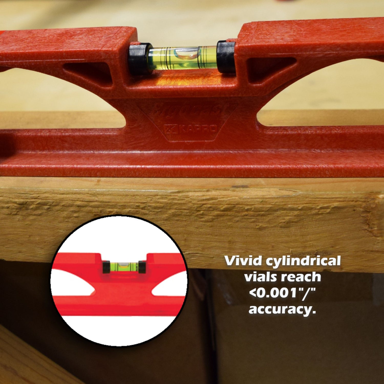 Kapro 120 Ergocast™ I-Beam Level