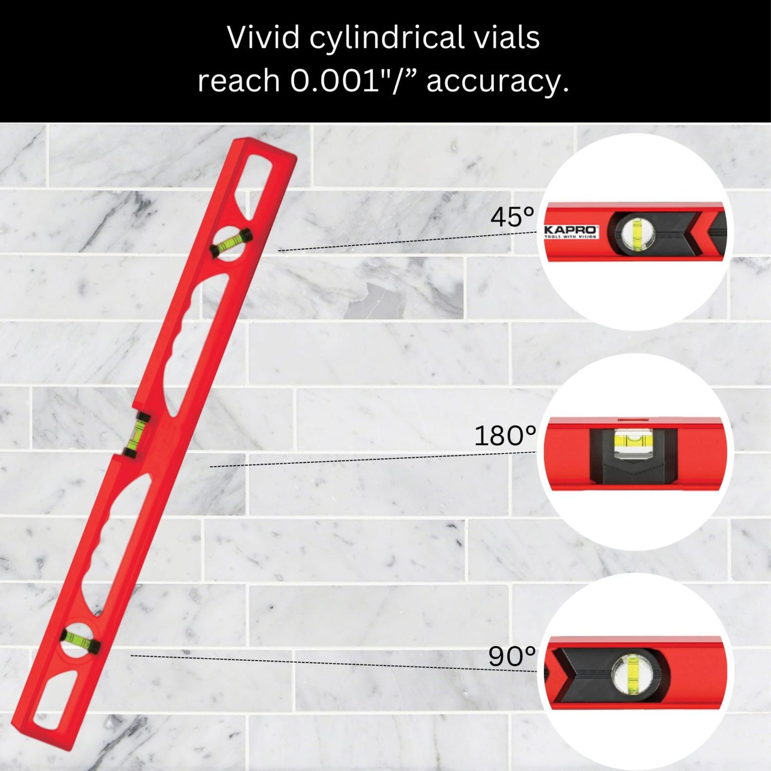 Kapro 120 Ergocast™ I-Beam Level