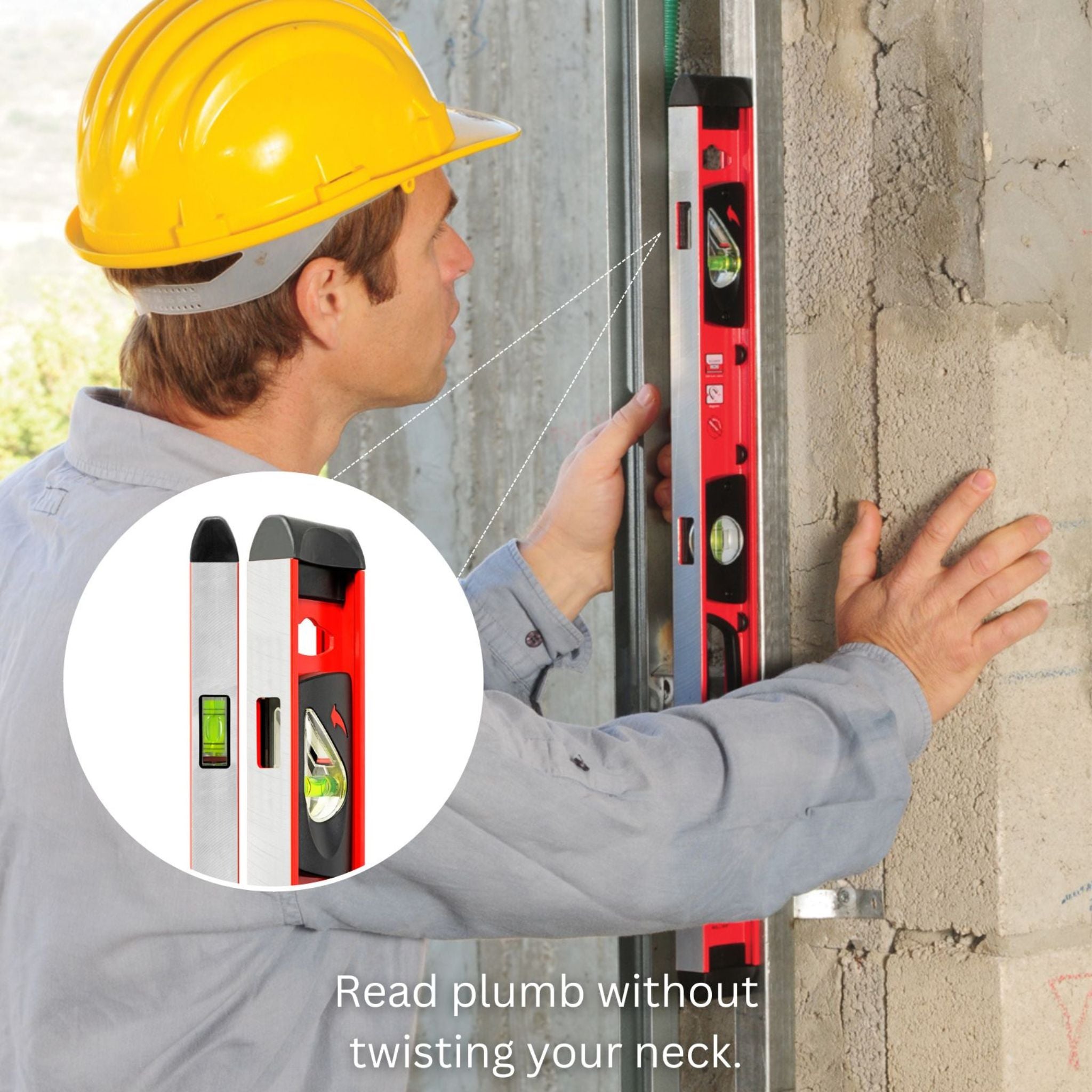 Kapro 170 Samson I-Beam Level With Plumb-Site View Vial – shop-kapro
