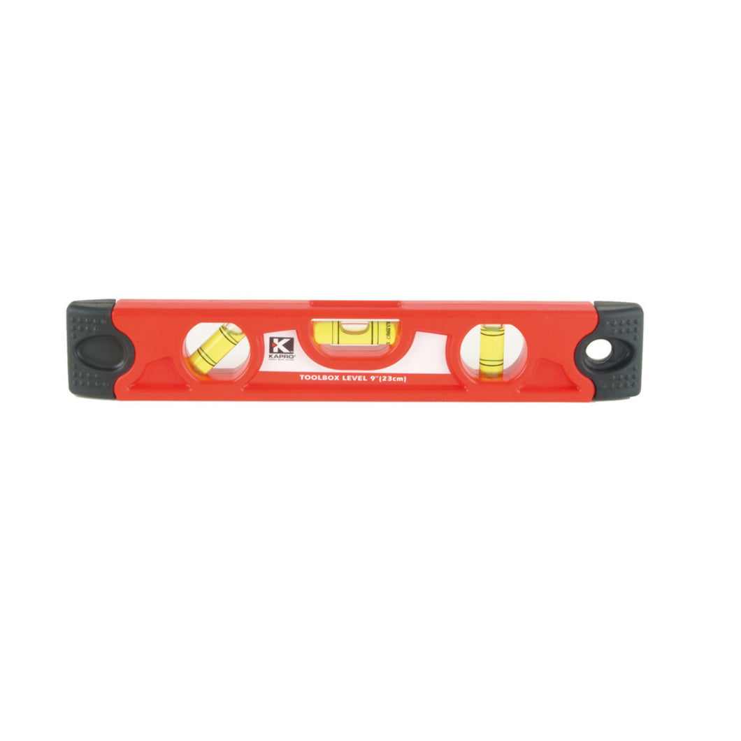 Kapro 227 Torpedo Star Plus - Magnetic Toolbox Level with Rubber End Caps