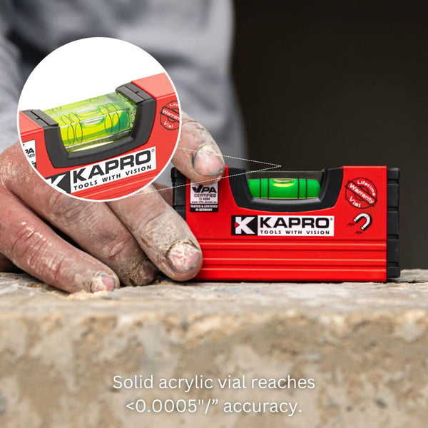 Kapro 246 Handy Pocket Level, 4-Inch