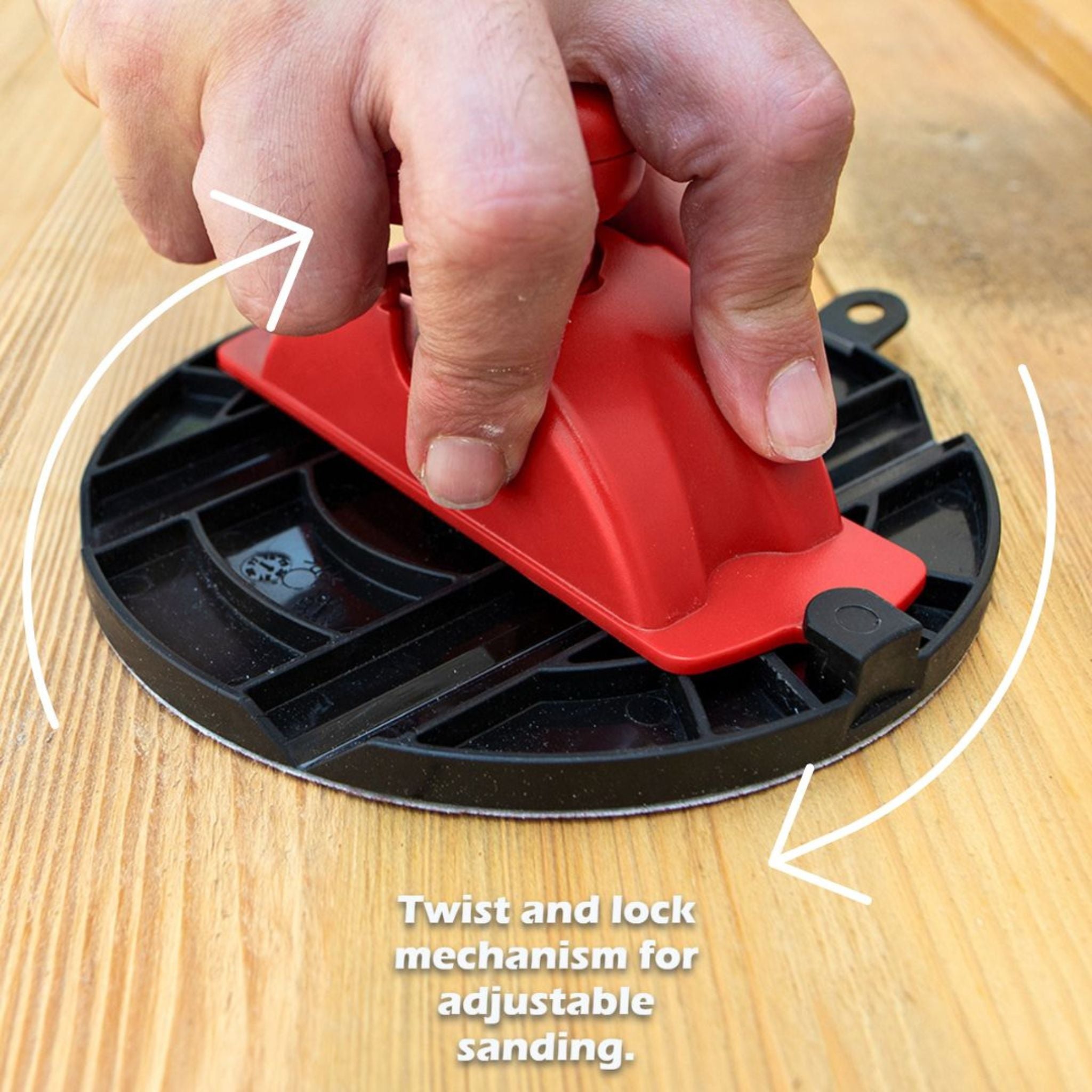 Kapro 257-10 Flex Sander With Adjustable Wings Sands Corners +