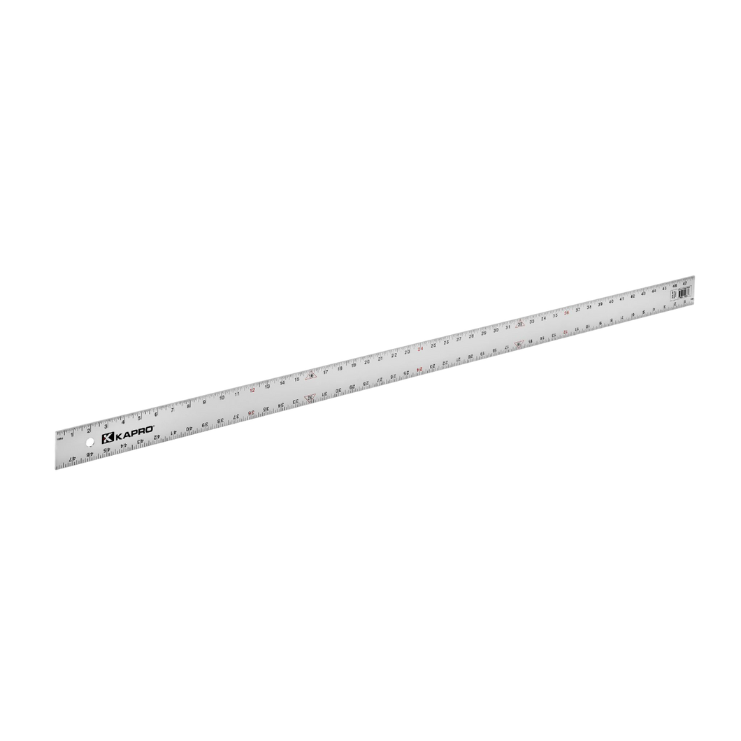 Kapro 308 Aluminum Straight Edge Ruler - 1/8