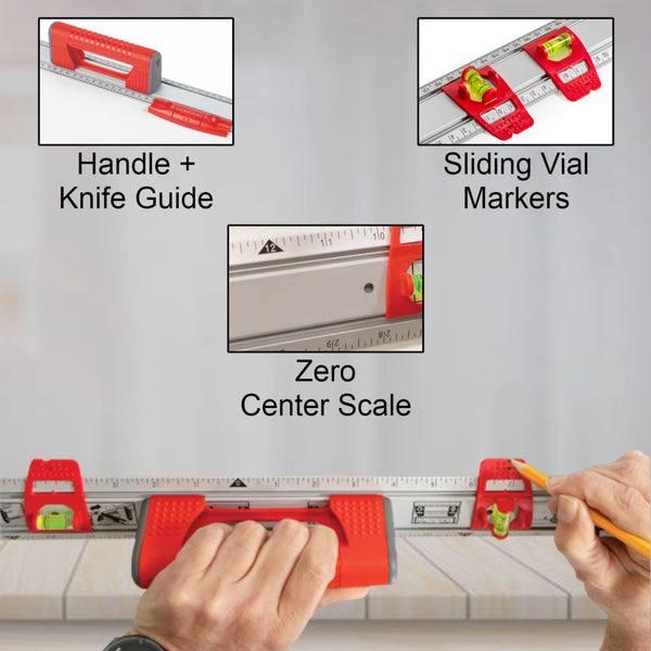 Kapro 314-89 Set & Match® Mark/Level System w/ Handle & Knife Guide