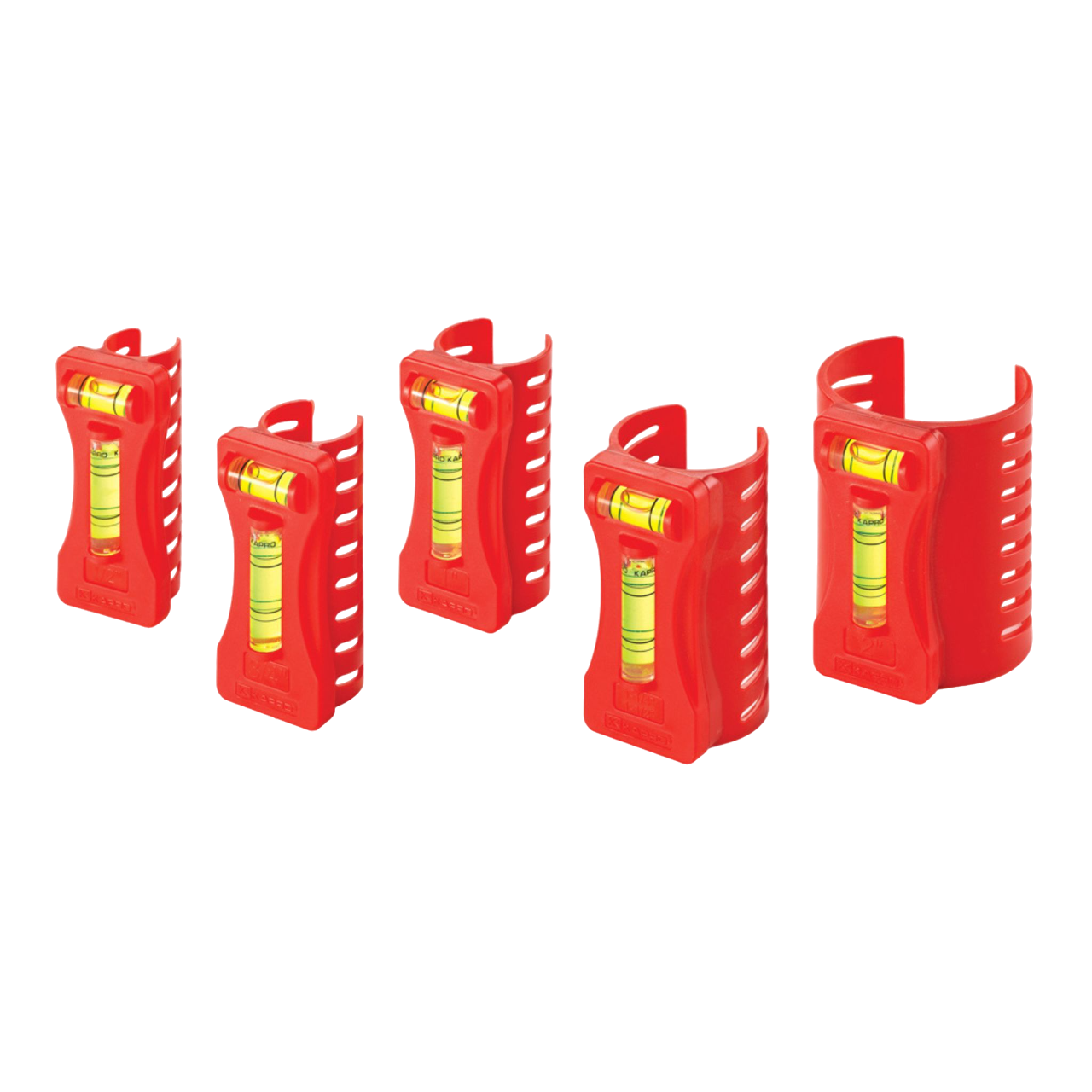 Kapro 350 Pipe Level Set - 5 Sizes