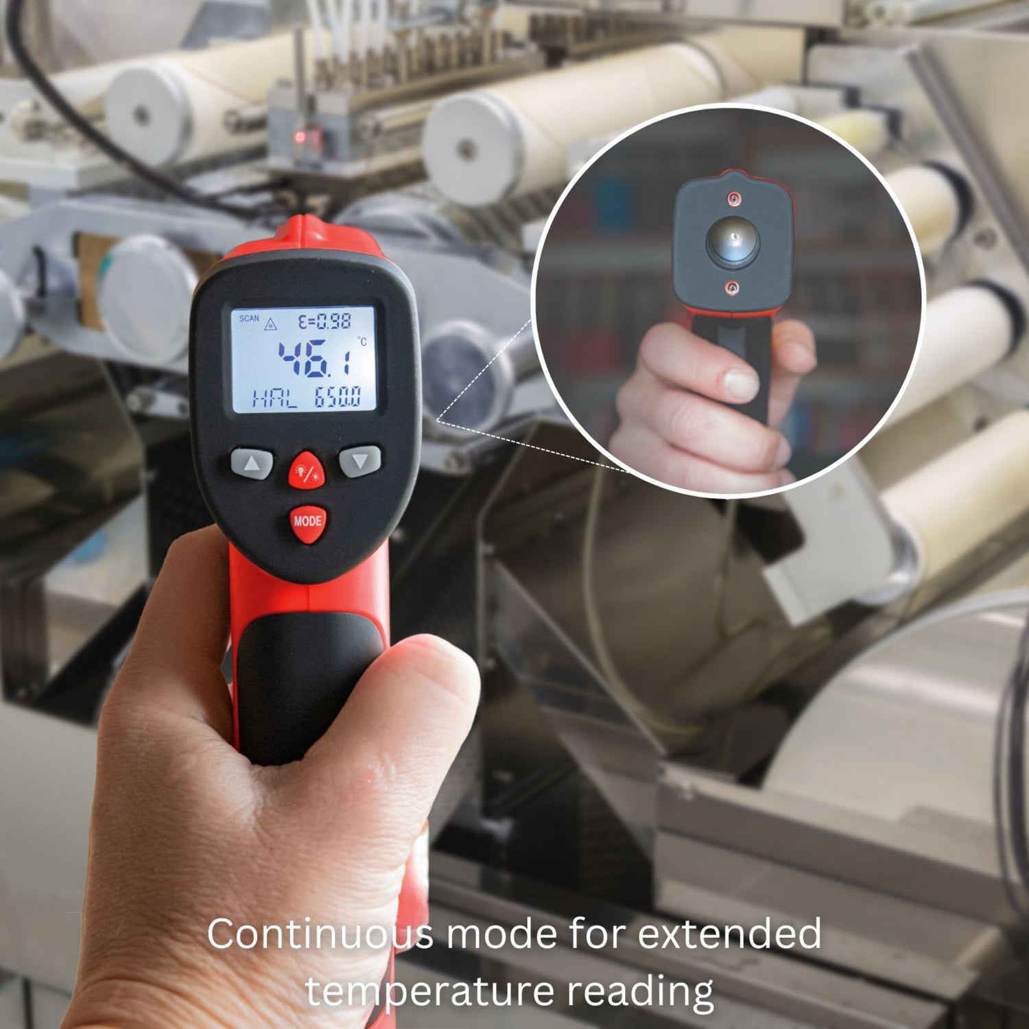 Kapro 398 Thermoscan Dual Laser Infrared Thermometer