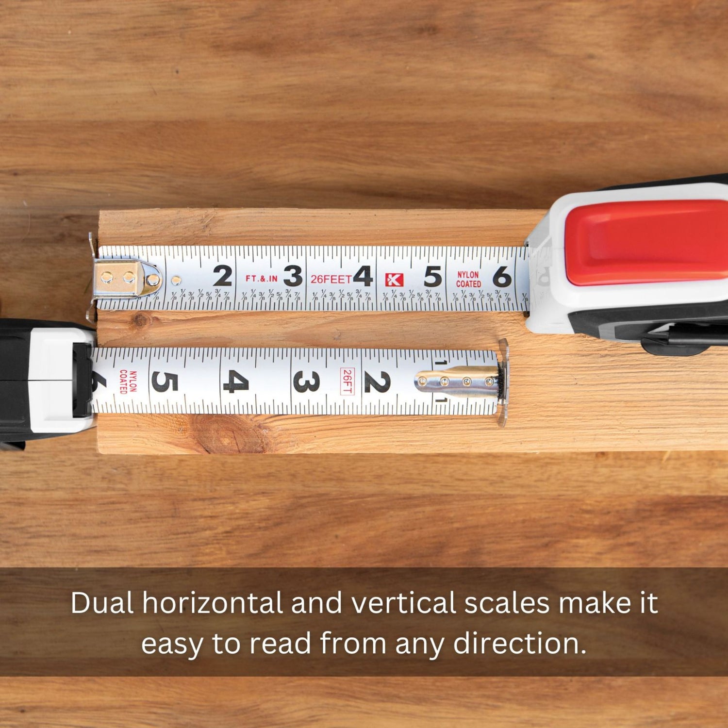 Kapro 510 Optivision™ Imperial/Metric Magnetic Tape Measure