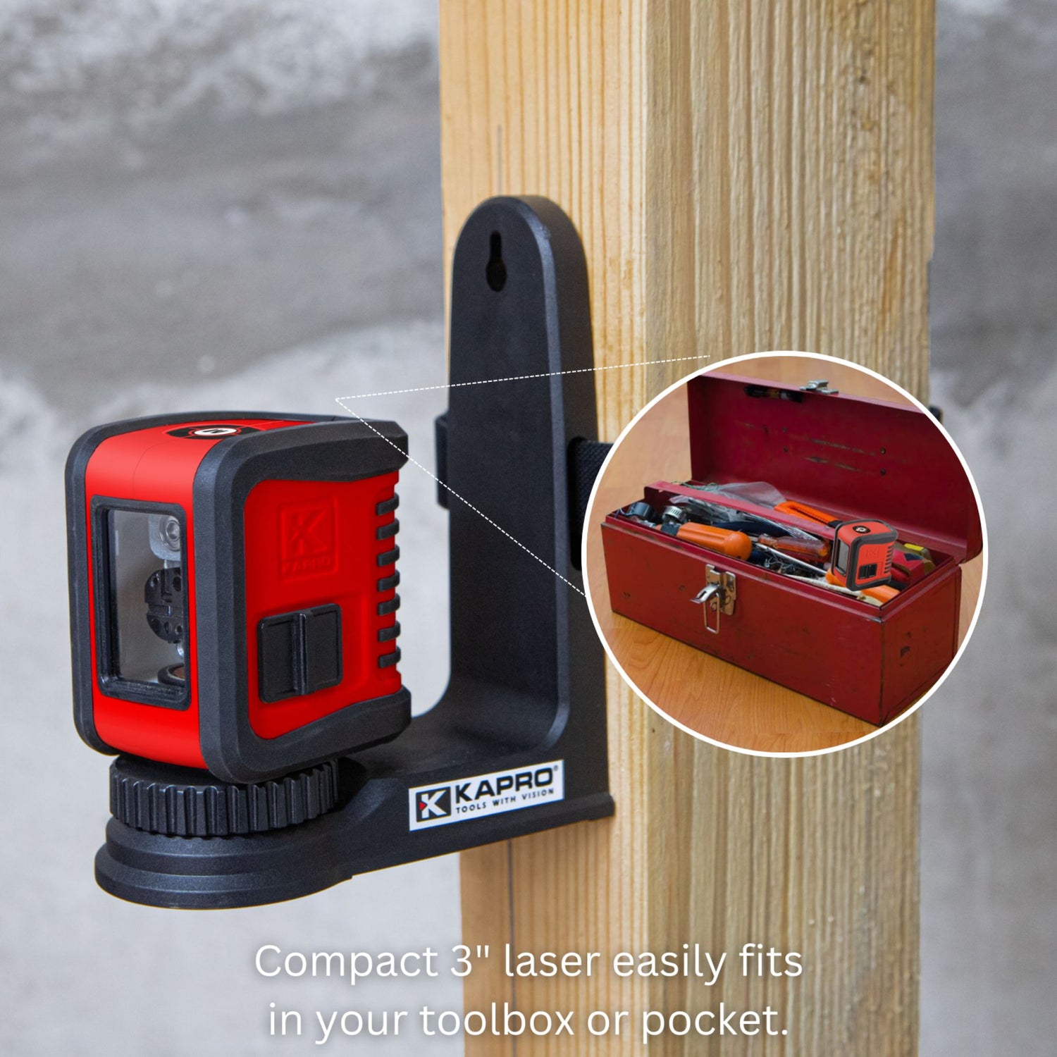 Kapro 842S Prolaser® Bambino Red Cross Laser Level