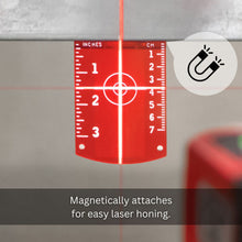 Load image into Gallery viewer, Kapro 845 Red Magnetic Laser Level Target

