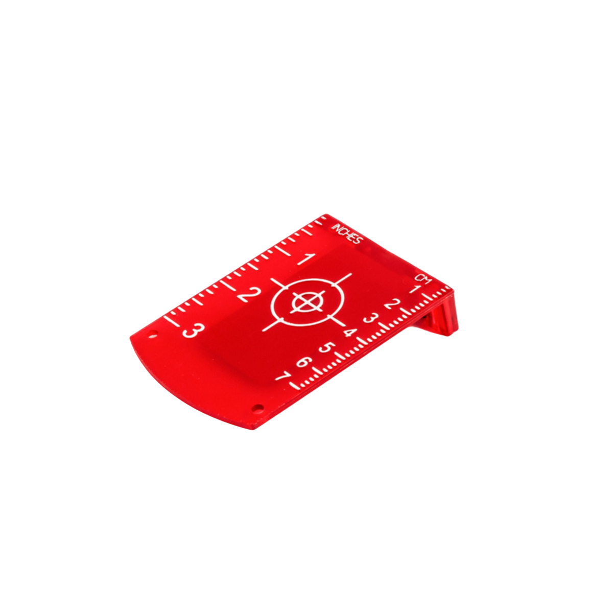 Kapro 845 Red Magnetic Laser Level Target in Inches & Centimeters
