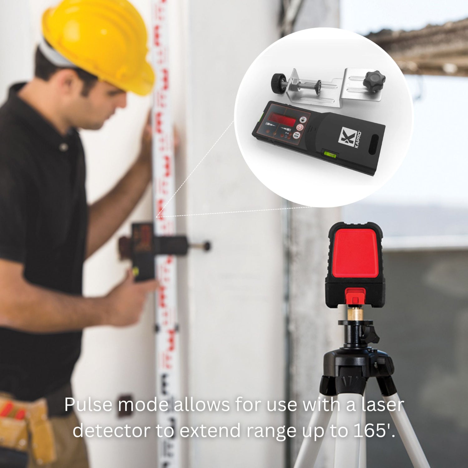 Kapro 870 RED VHX PROLASER® VIP Cross Laser Level IP65