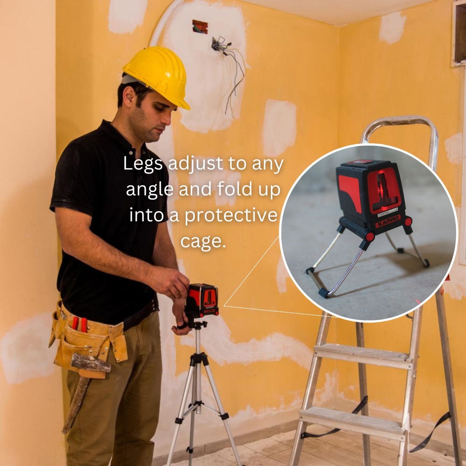 Kapro 872 RED PROLASER® PLUS Cross Laser Level