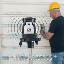 Load image into Gallery viewer, Kapro 875 Green PROLASER® Vector - Five Line &amp; One Plumb Dot Laser Level
