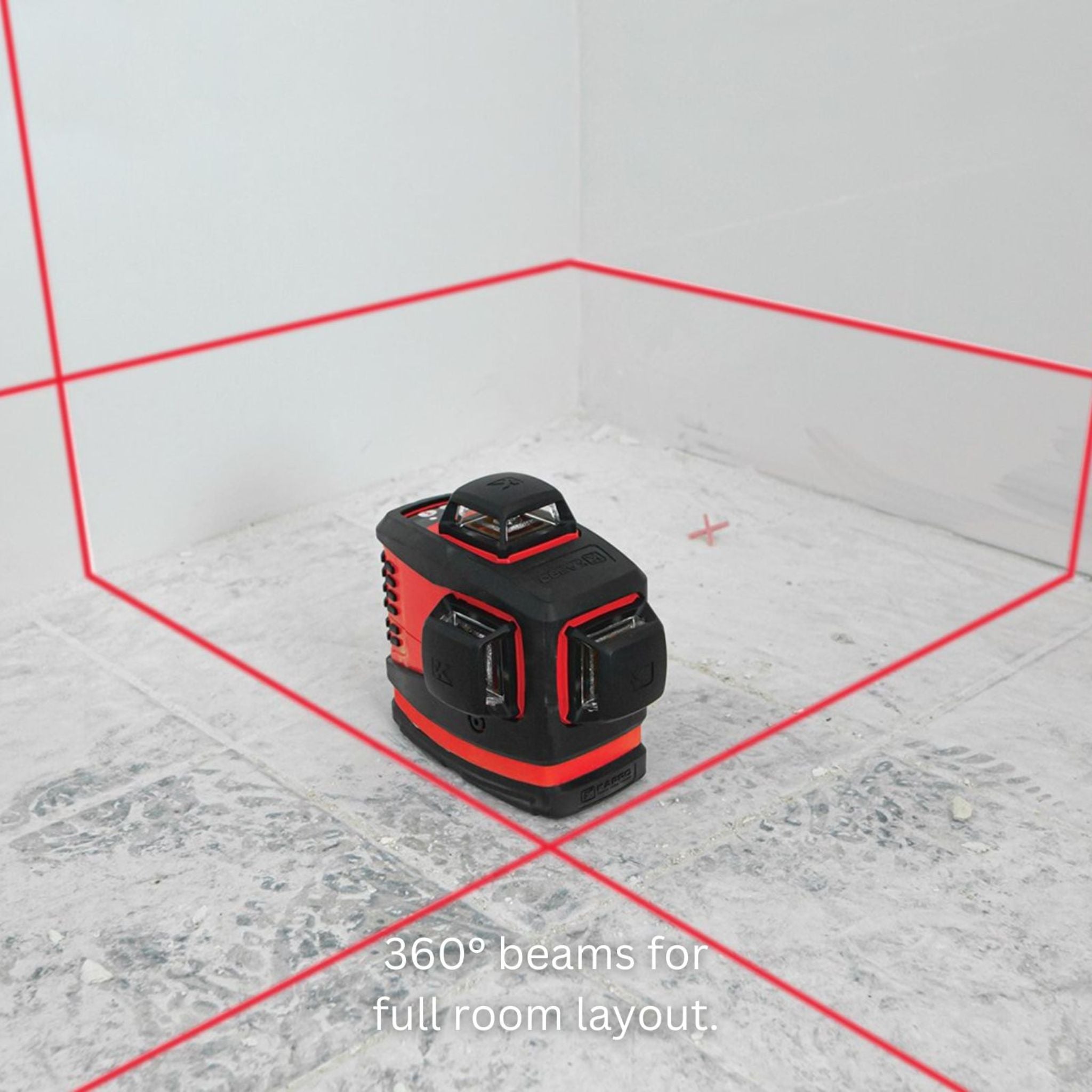 Kapro 883N RED PROLASER® 3D Three line Laser - 360° Beams – shop-kapro