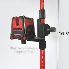 Load image into Gallery viewer, Kapro 886-58 Professional Tripod w/ Pole for Laser Levels - 1 Bracket
