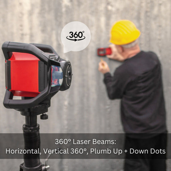 Kapro 8991 RED PROLASER® Self-Leveling Rotating Laser IP65