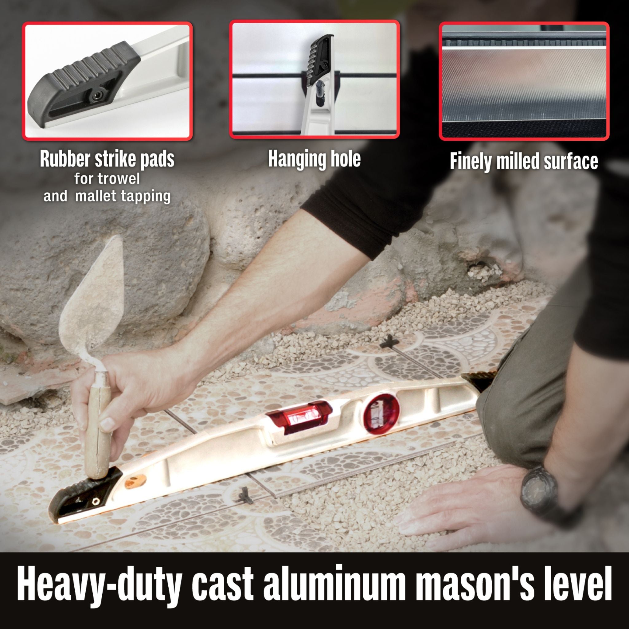Kapro 930 SmartCast™ Professional Mason's Level + High Contrast