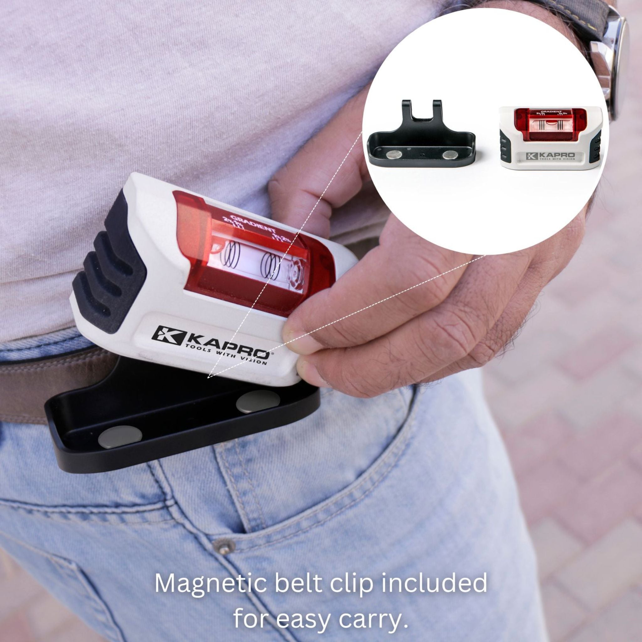 Kapro 946M Smarty Magnetic Cast Pocket Level Optivision™ – shop-kapro