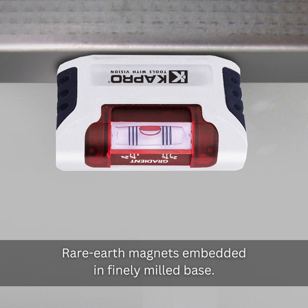 Kapro 946M Smarty Magnetic Cast Pocket Level Optivision™
