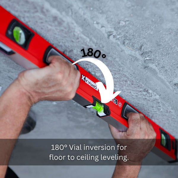 Kapro 995 VULCAN™ The next Generation in Professional Box Levels