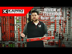 Kapro 770 Exodus The Ruler in Levels official video review showing all of its features.