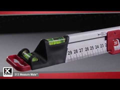 Kapro 313 Measure Mate The Ultimate Home Improvement Tool official promo video showing all of its features and benefits.